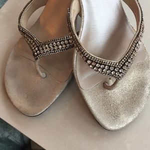 Pelle Moda Jeweled Sandals